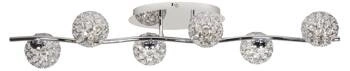 Stropní svítidlo Starlet 6x40W G9 chrom/průhledné