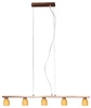 Závěsná lampa Dakota 5x40W G9 měděná