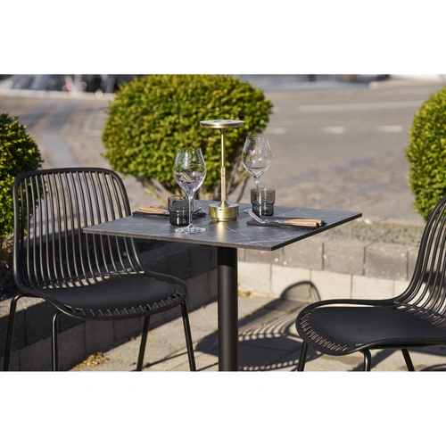 Bistro stůl House Nordic šedý mramor 60x60 moderní do jídelny