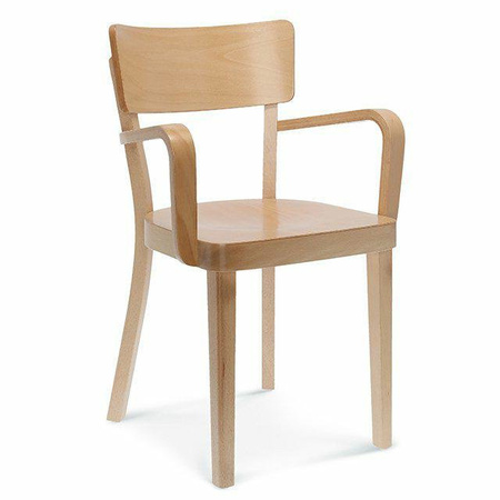 Židle Fameg Solid B-9449 s područkami dubový tvrdý sedák premium