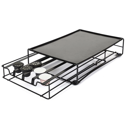 Zásuvka na kapsle Nespresso černá