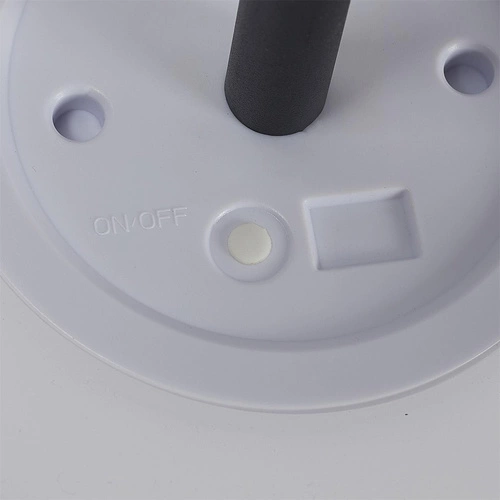 Moderní LED stolní lampa Intesi černá s USB a nastavitelnou intenzitou do obýváku a ložnice