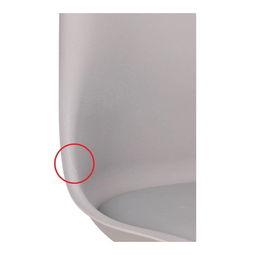 Židle Eris PP šedá/chrom Výprodej