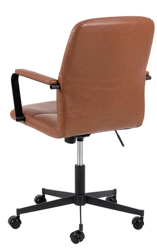 Kancelářské křeslo Flora PU hnědé