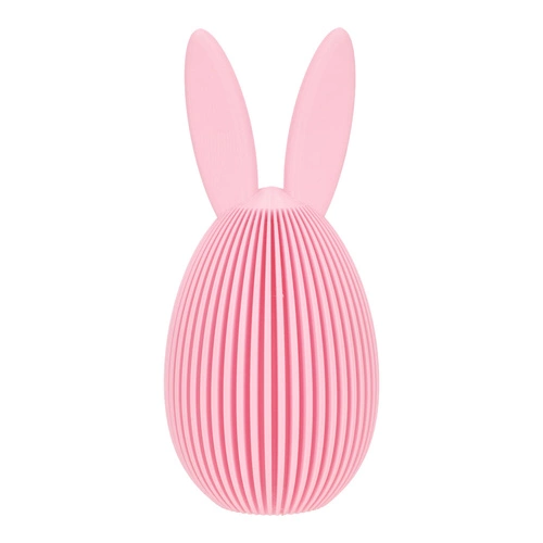 Intesi sada 2 růžových velikonočních vajíček na stůl nebo komodu velikonoční dekorace