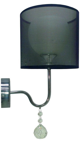 Nástěnná lampa Brava d-22 1x60W E27 černá