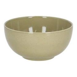 Keramická miska na salát Gomera Intesi 21 cm zelená kulatá do kuchyně vhodná do myčky