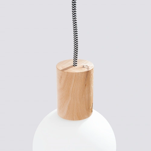 Nástěnné svítidlo NIMBI G9 dřevěné s nastavitelnou výškou a vypínačem do ložnice Sollux