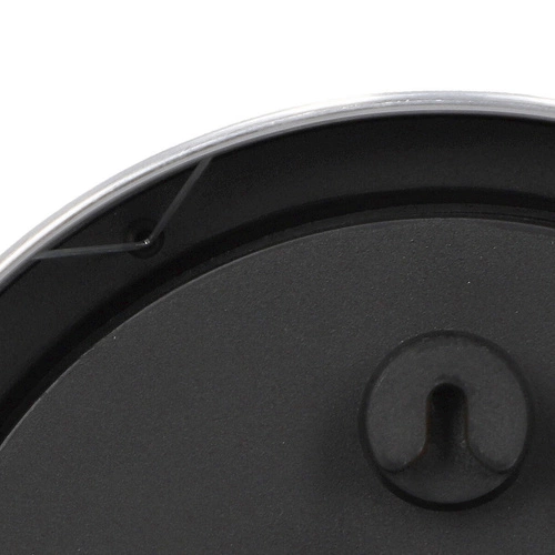 Nástěnné hodiny glamour Ago Intesi bílé chrom elegantní do obýváku nebo kanceláře 20 cm