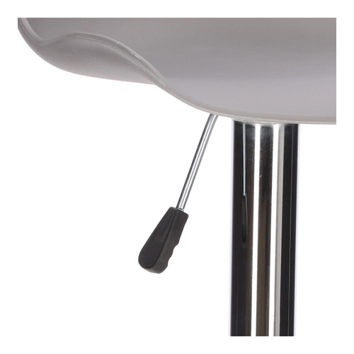 Barová židle Inge šedá/chromová Výprodej