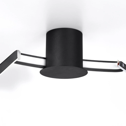 LED stropní svítidlo RIO 55 bílé moderní kulaté do obýváku kuchyně a ložnice