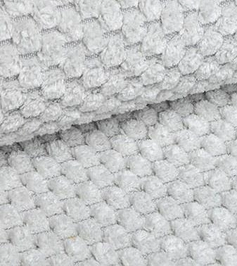 Rozkládací pohovka Dores 3místná s úložným prostorem a funkcí spaní světle šedá do obýváku