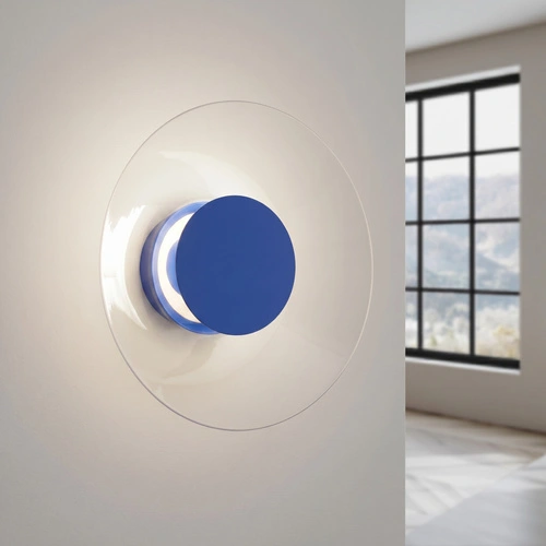 Nástěnné LED svítidlo ASTRO ultramarínové moderní do obývacího pokoje