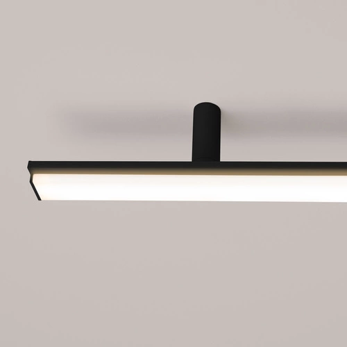 Stropní LED svítidlo LAGOM černé moderní do obýváku a kuchyně 3000K Thoro