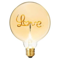 Atmosphera Dekorační LED žárovka Love E27 retro do závěsného svítidla nebo nástěnného světla 17 cm