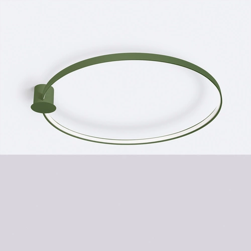 Stropní LED svítidlo RIO 110 olivově zelené moderní do obýváku a kuchyně Thoro