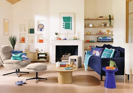 TV stolek Lee 140 cm moderní skandinávský dřevěný matný do obýváku Atmosphera