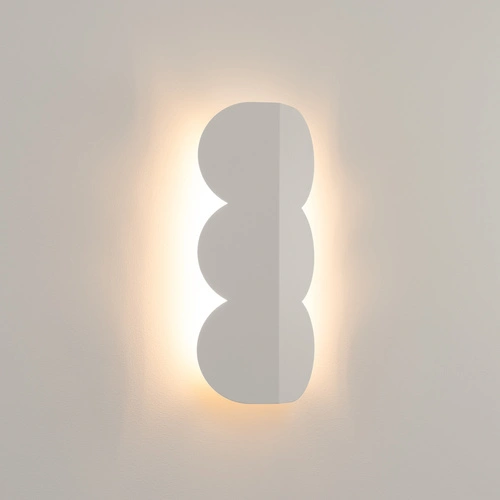 Nástěnné svítidlo BISCUIT béžové moderní do obývacího pokoje a ložnice