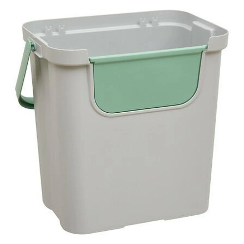 Třídicí odpadkový koš 24L 5five simply smart kuchyňský a koupelnový zelený/šedý