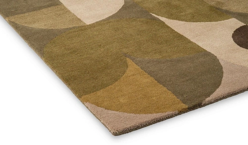 Moderní vlněný koberec Decor Cosmo Greens 140x200 do obýváku a ložnice snadné čištění