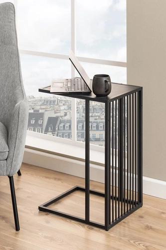 Pomocný stůl Strington černý      