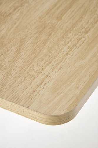 Psací stůl Barker s nastavitelnou výškou dub zlatý/bílý moderní pro práci a kancelář Intesi