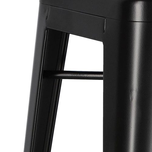 Barová stolička Paris 66 cm kovová bez opěradla personalizovaná moderní do kuchyně a k ostrůvku D2.DESIGN