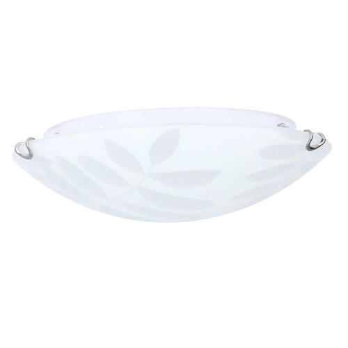 Stropní svítidlo Letycja 30 cm bílé skleněné kulaté do obýváku, kuchyně, ložnice