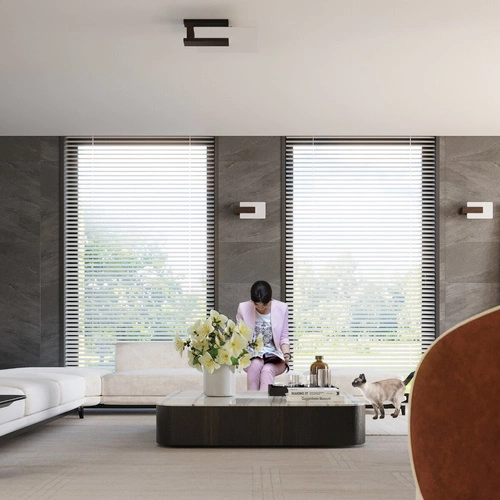 Dřevěné nástěnné svítidlo LAPPO wenge moderní skandinávský do obýváku a ložnice