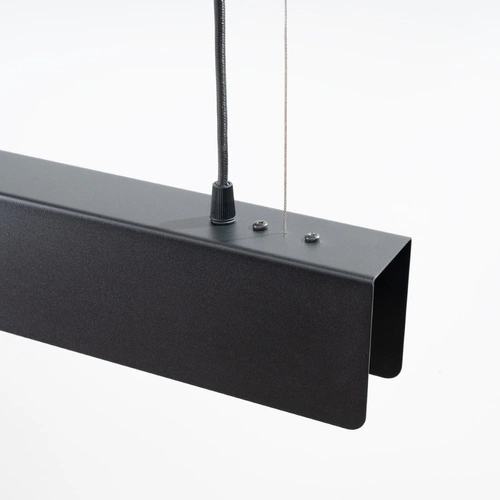 Závěsné svítidlo SPARK černé moderní ocelové nastavitelné do obýváku kuchyně jídelny