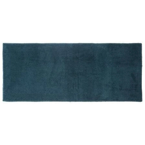 5five simply smart klasický mikrofázový koberec 50x120 cm modrý do koupelny a kuchyně