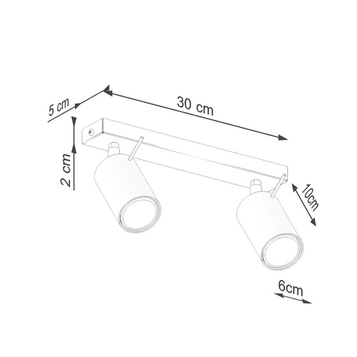 Stropní svítidlo RING 2 béžové moderní ocelové do obýváku a ložnice nastavitelný SOLLUX