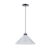 Avola chrom 26 závěsná lampa 1x60W E27 bílý difuzor