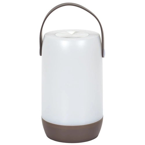 LED noční lampička Poire Intesi šedá dotyková do ložnice a na stůl moderní USB