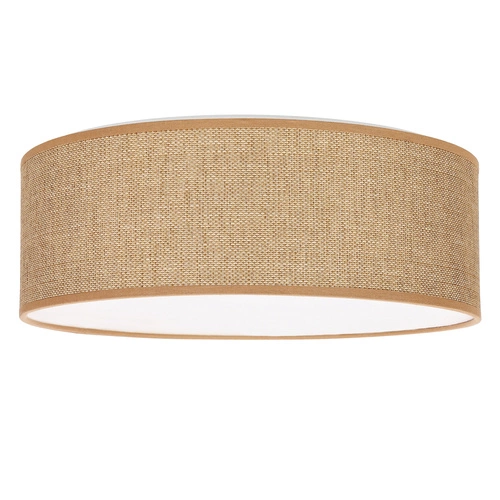 Stropní svítidlo kulaté SFONDO 3 38 cm přírodní moderní do obýváku, ložnice nebo kuchyně