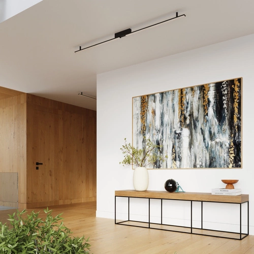 Stropní LED svítidlo LAGOM zlaté moderní do obýváku a kuchyně 3000K Thoro