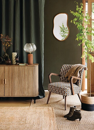 Křeslo Chiara hnědé