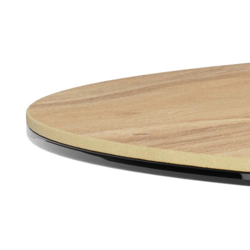 Konferenční stolek Heaven kulatý 82 cm do obývacího pokoje dub přírodní