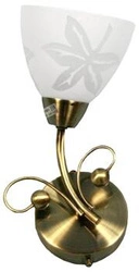 Nástěnné svítidlo Leila 1x40W E14 patina