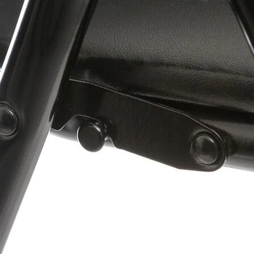 Skládací jídelní židle 5five simply smart černá ekokůže kov moderní