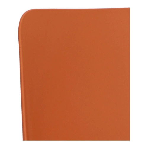 Zahradní stohovatelná židle z plastu Ginevra SCAB Design oranžová moderní na zahradu