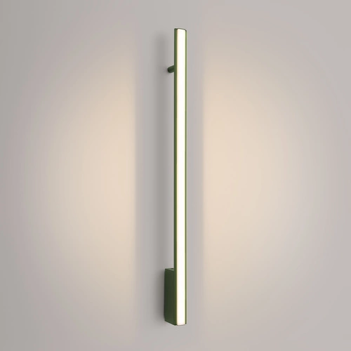 LED nástěnné svítidlo LAGOM 90 olivově zelené moderní do ložnice, obýváku nebo kuchyně Thoro