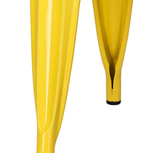 Židle Paris Wood řlutá, sedák ořech