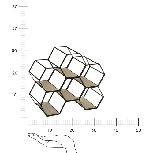 Arty stojan na láhve černý