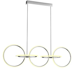 Kos závěsná lampa 114x35 60W LED chrom 4000K