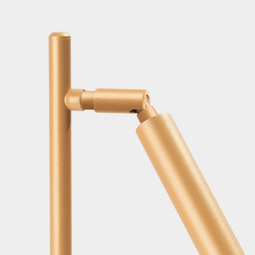 Stolní lampa Pastelo moderní zlatá s nastavitelným stínidlem do ložnice a pracovny 43 cm