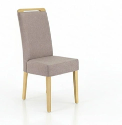 Židle A-2205/6 FAMEG šedá čalouněná moderní jídelní