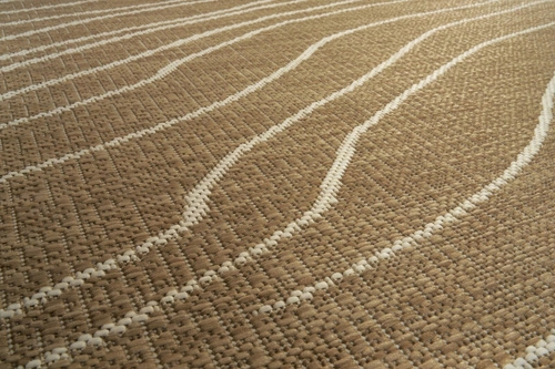 Béžový boho koberec do obýváku Duna 200x290 Carpet Decor snadno čistitelný obdélníkový