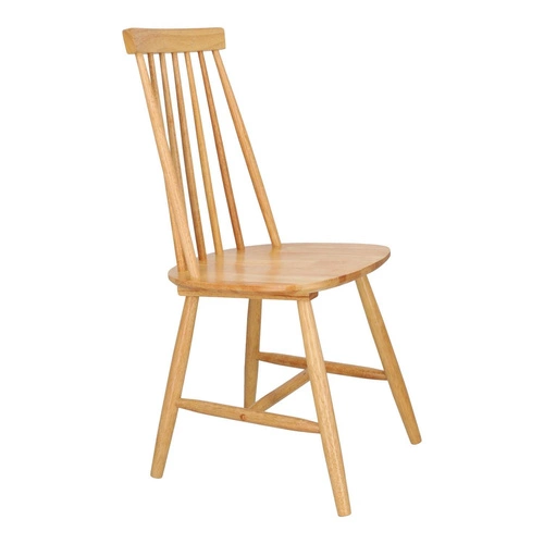 Dřevěná jídelní židle Wopy přírodní retro vintage do kuchyně Intesi