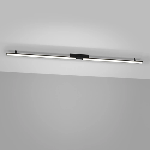 Stropní LED svítidlo LAGOM černé moderní do obýváku a kuchyně 4000K Thoro